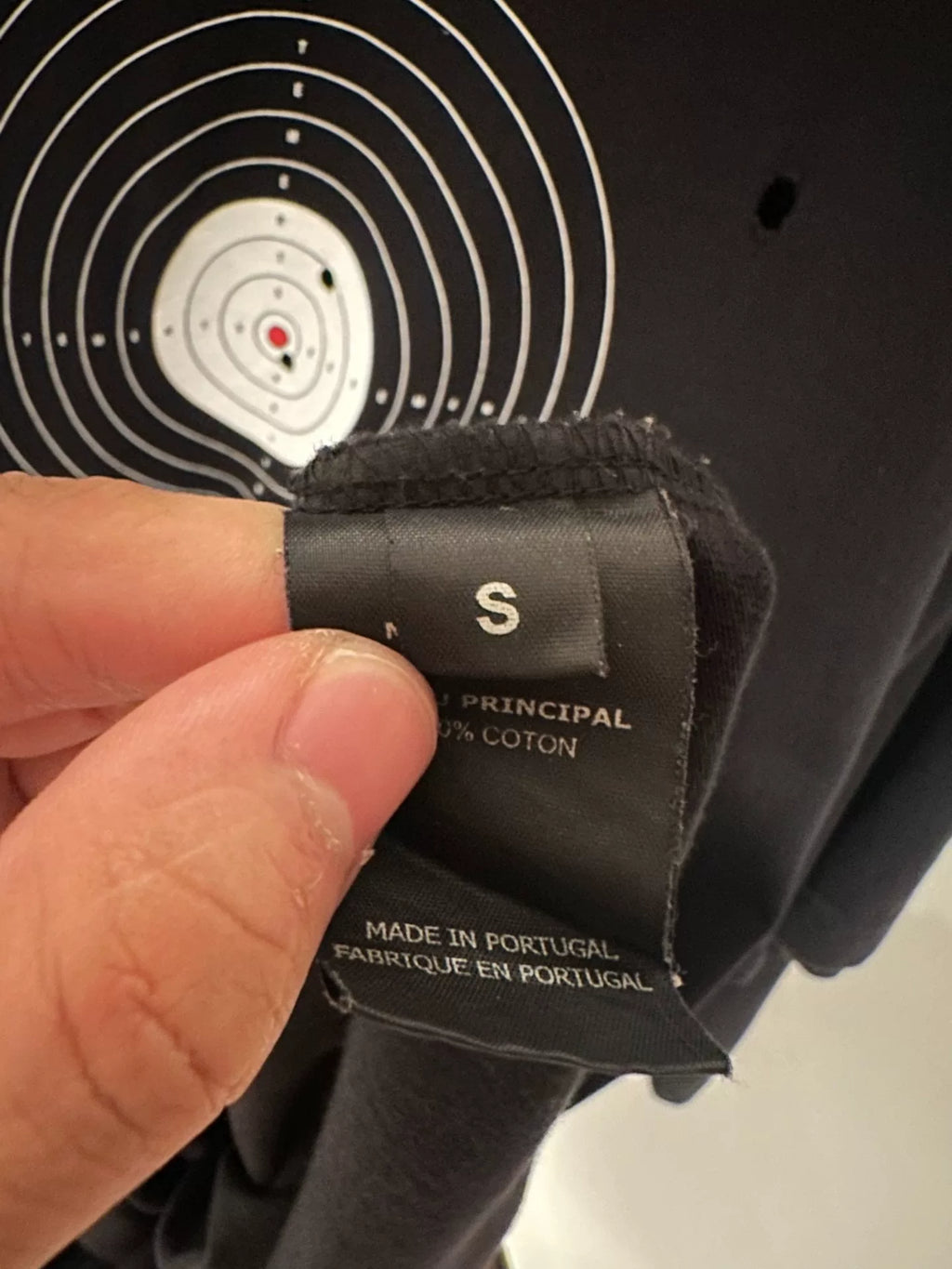 Vetements 19SS Target Bullet Hole Short-Sleeve T-Shirt