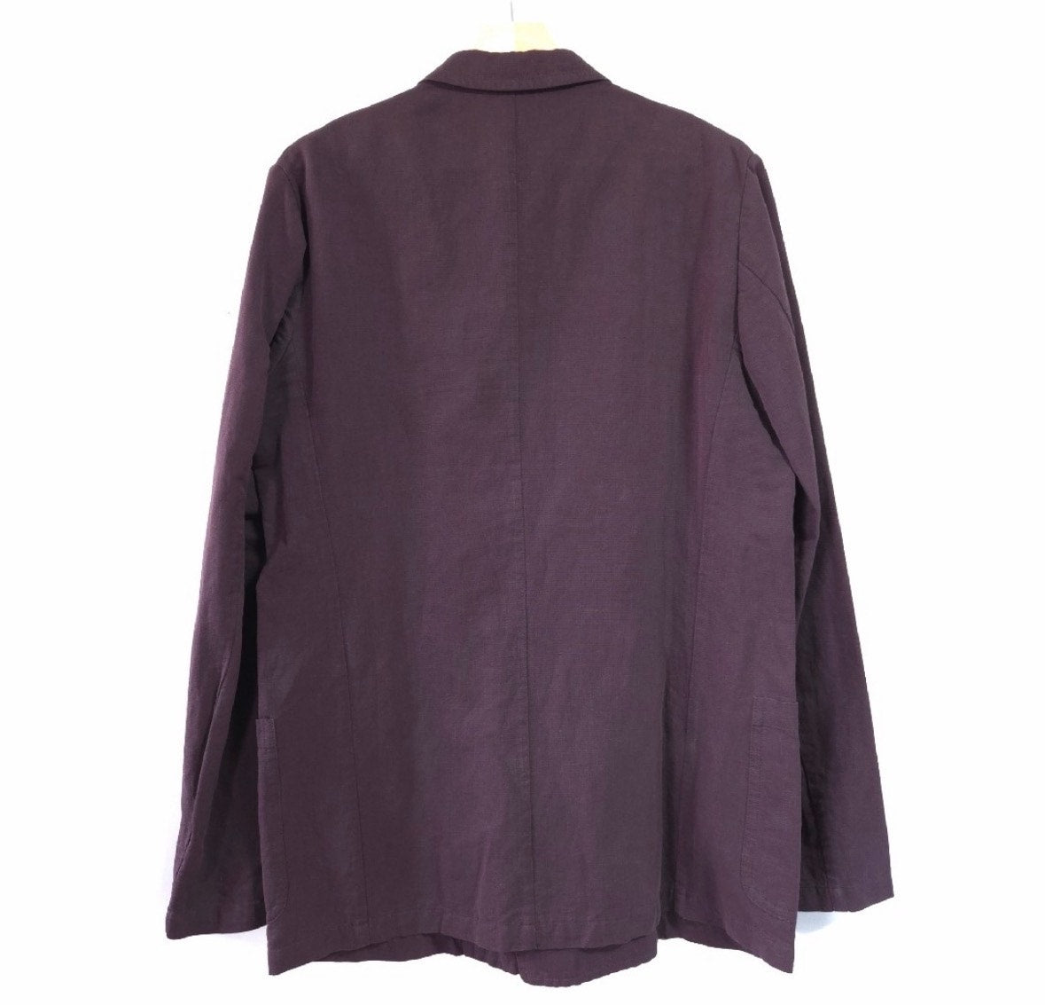 Dries Van Noten Linen Blend Double-Breasted Jacket
