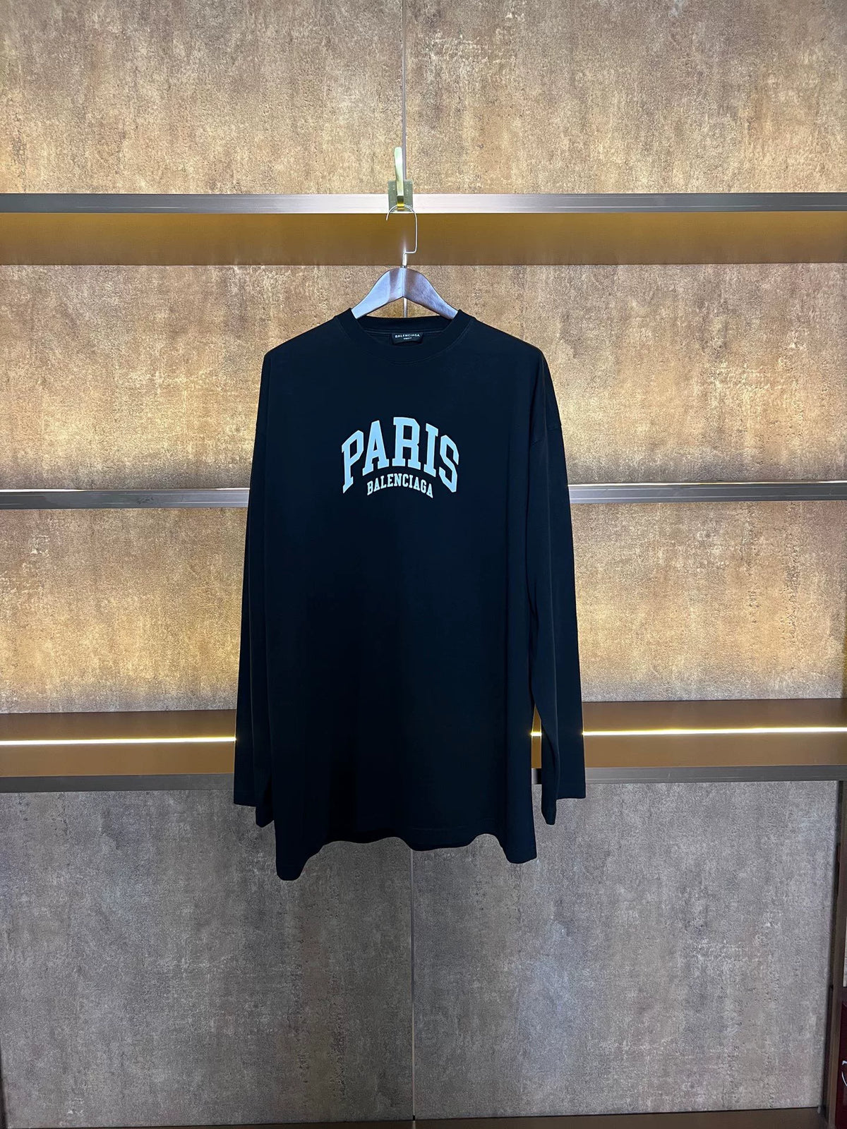 Balenciaga Paris Long Sleeve Top