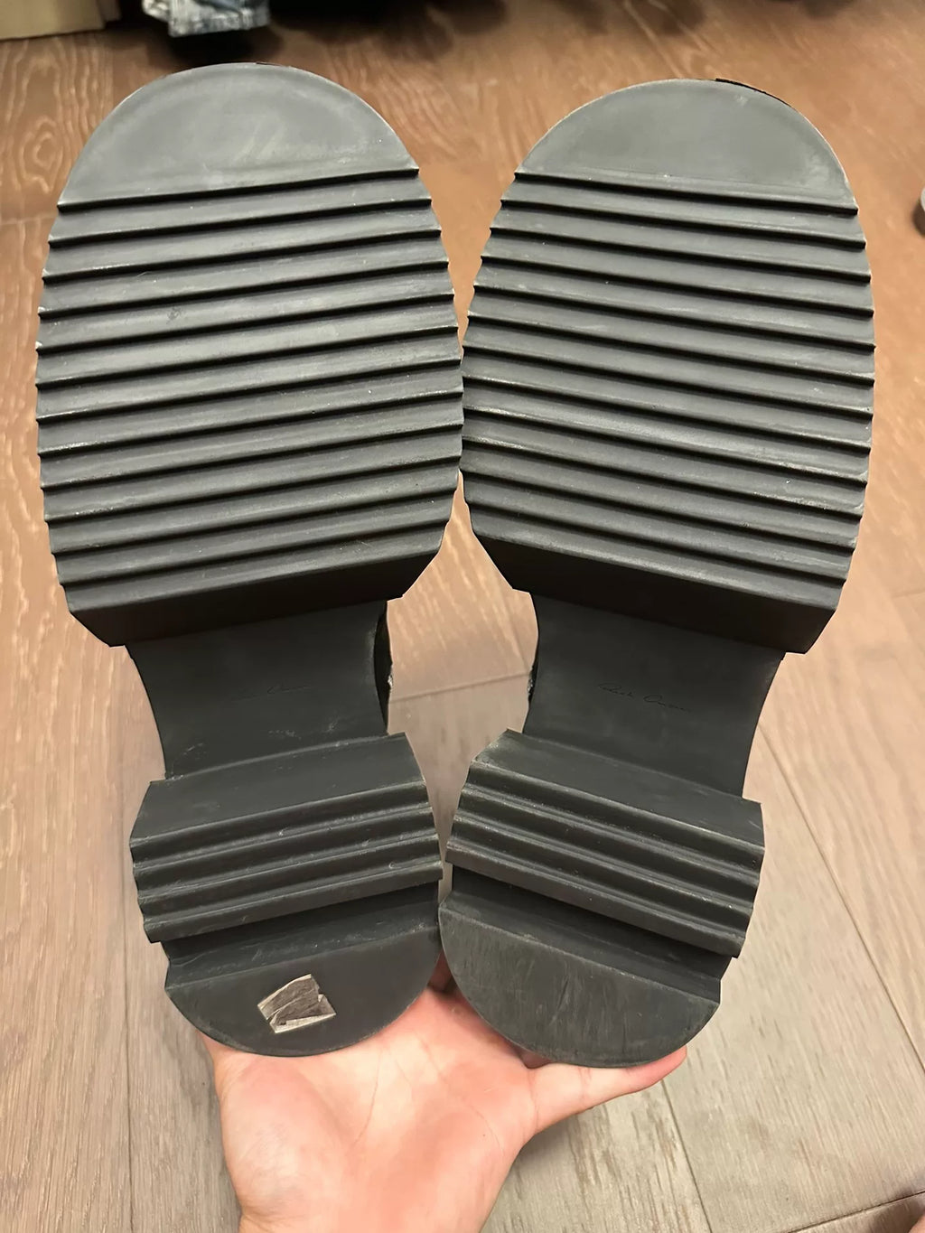 Rick Owens 24ss Mainline Army Bogun High-Top Boots