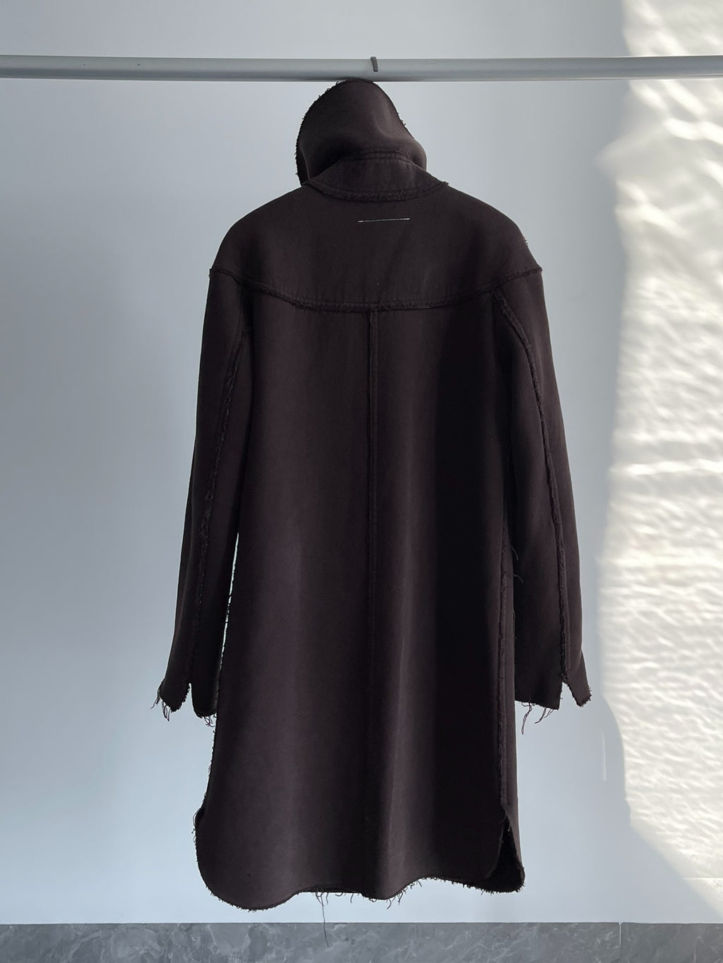 Maison Margiela High Collar Cotton/Polyester Coat