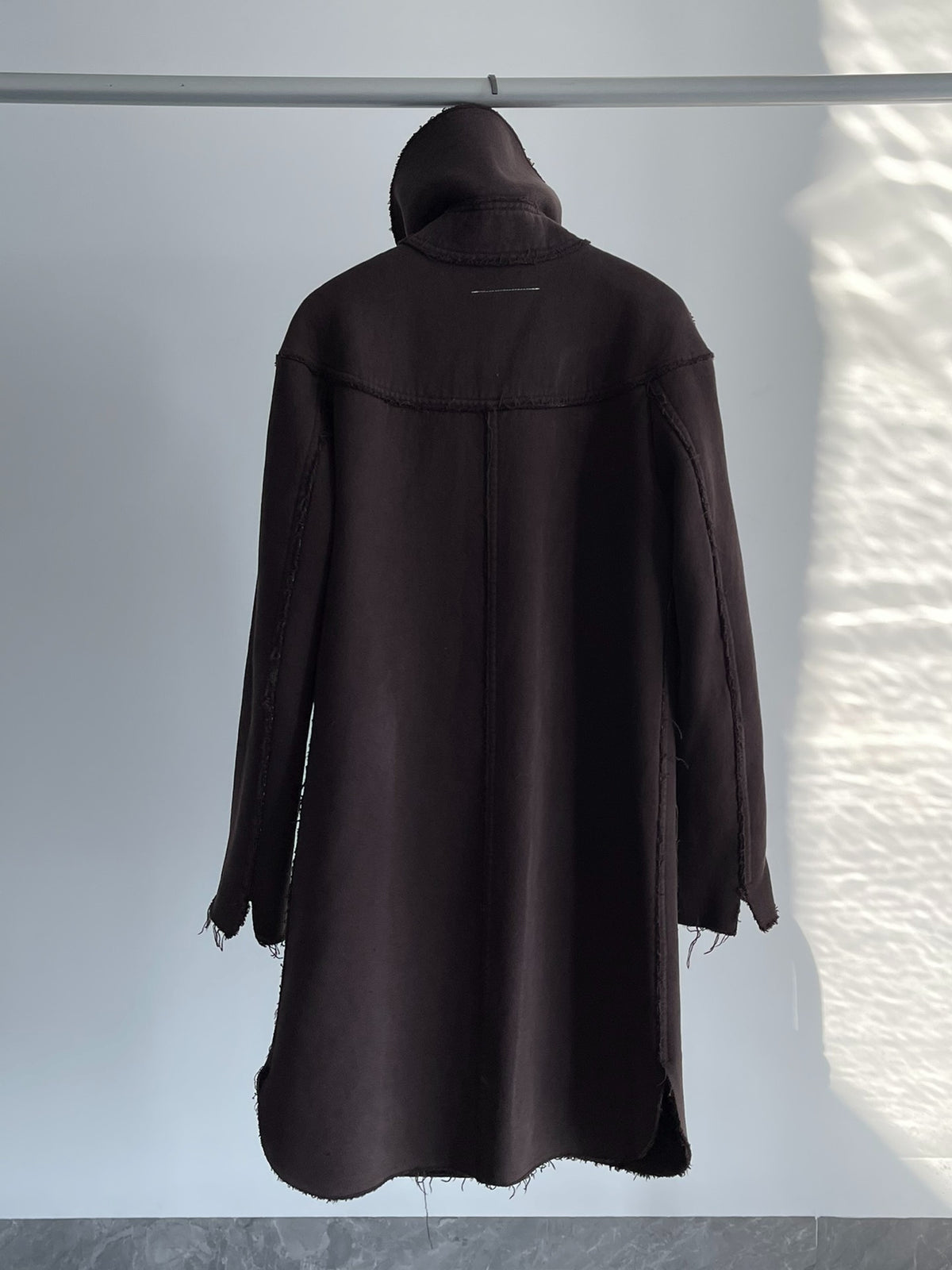 Maison Margiela High Collar Cotton/Polyester Coat