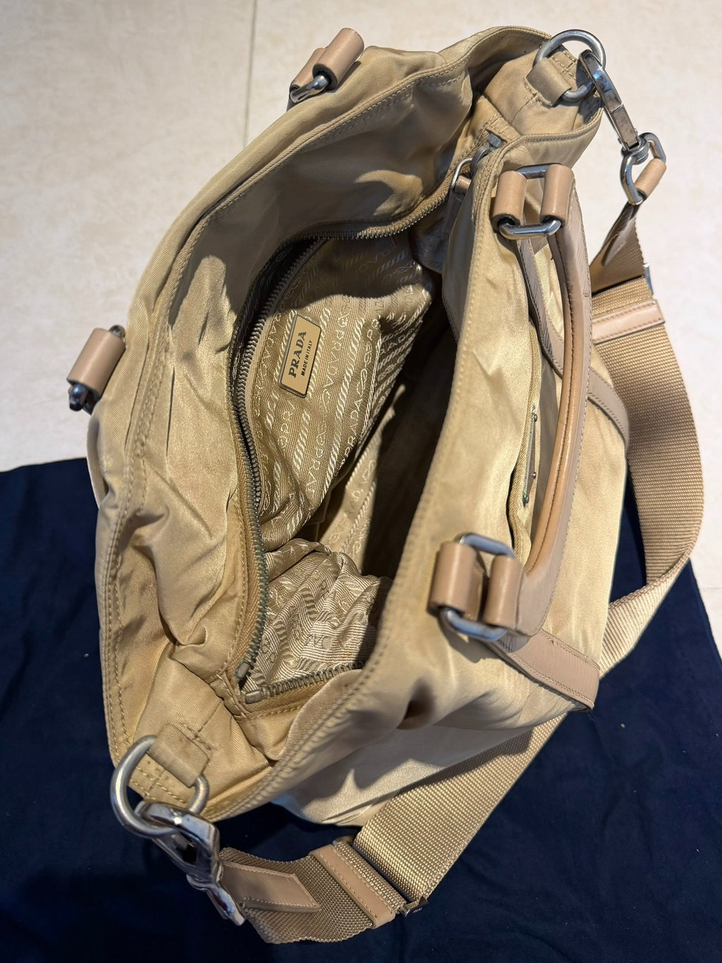 Prada sports red label sporty crossbody bag