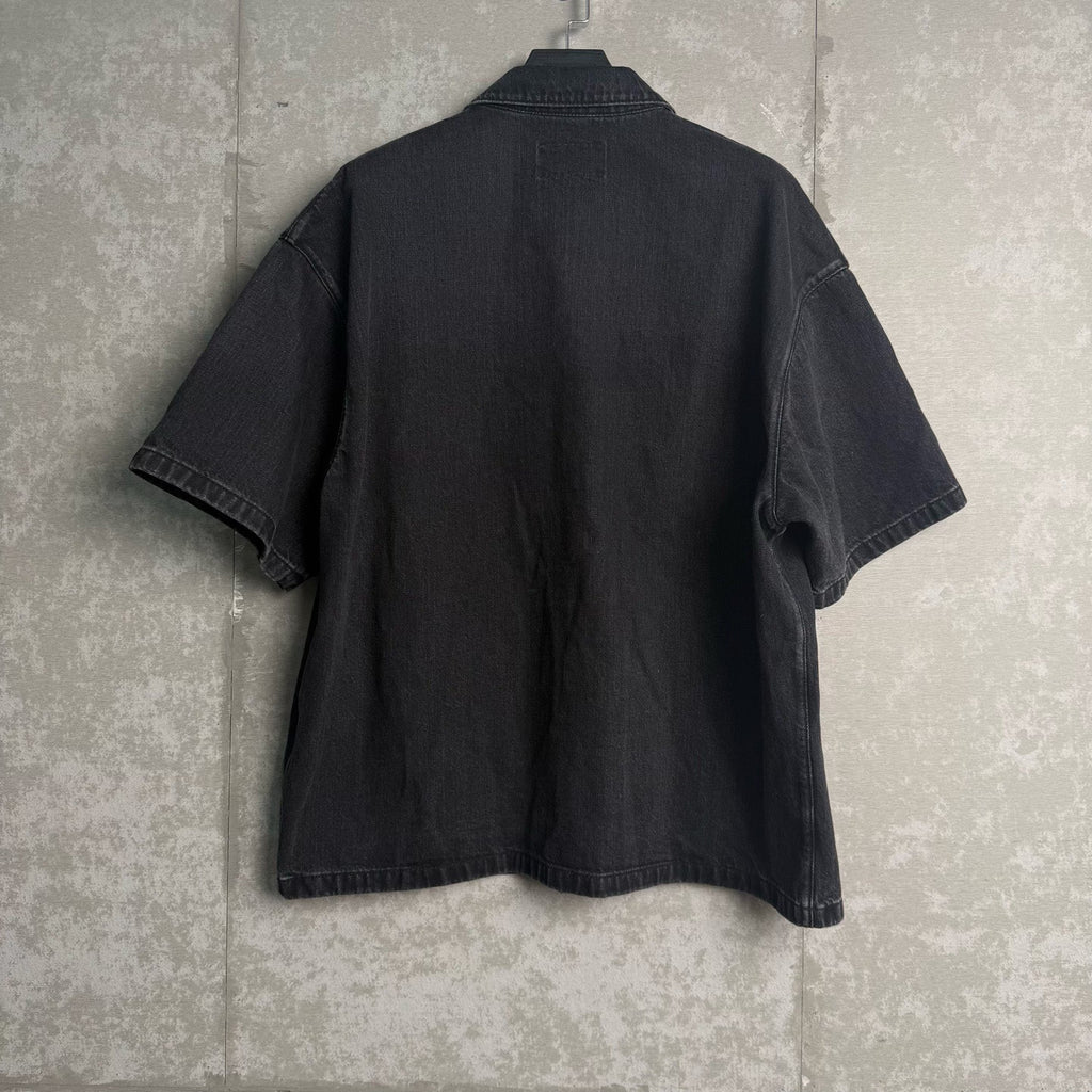 Prada Denim Short Sleeve Shirt