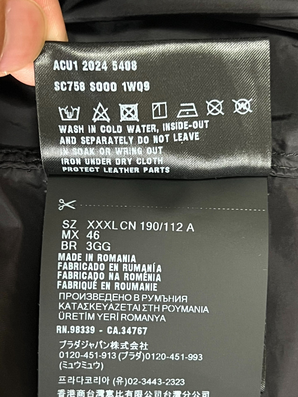 Prada Re-Nylon short-sleeve shirt jacket