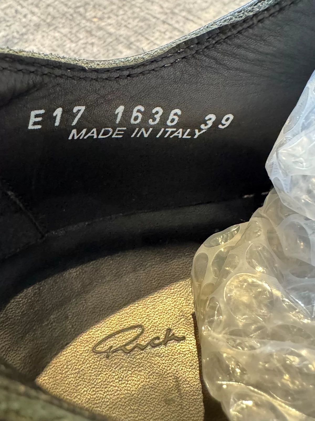 Rick Owens High-Top Sneakers