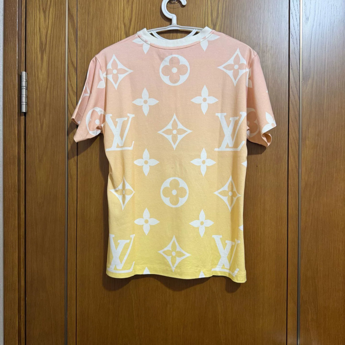 Louis Vuitton Gradient Bermuda Full Print Short Sleeve Top