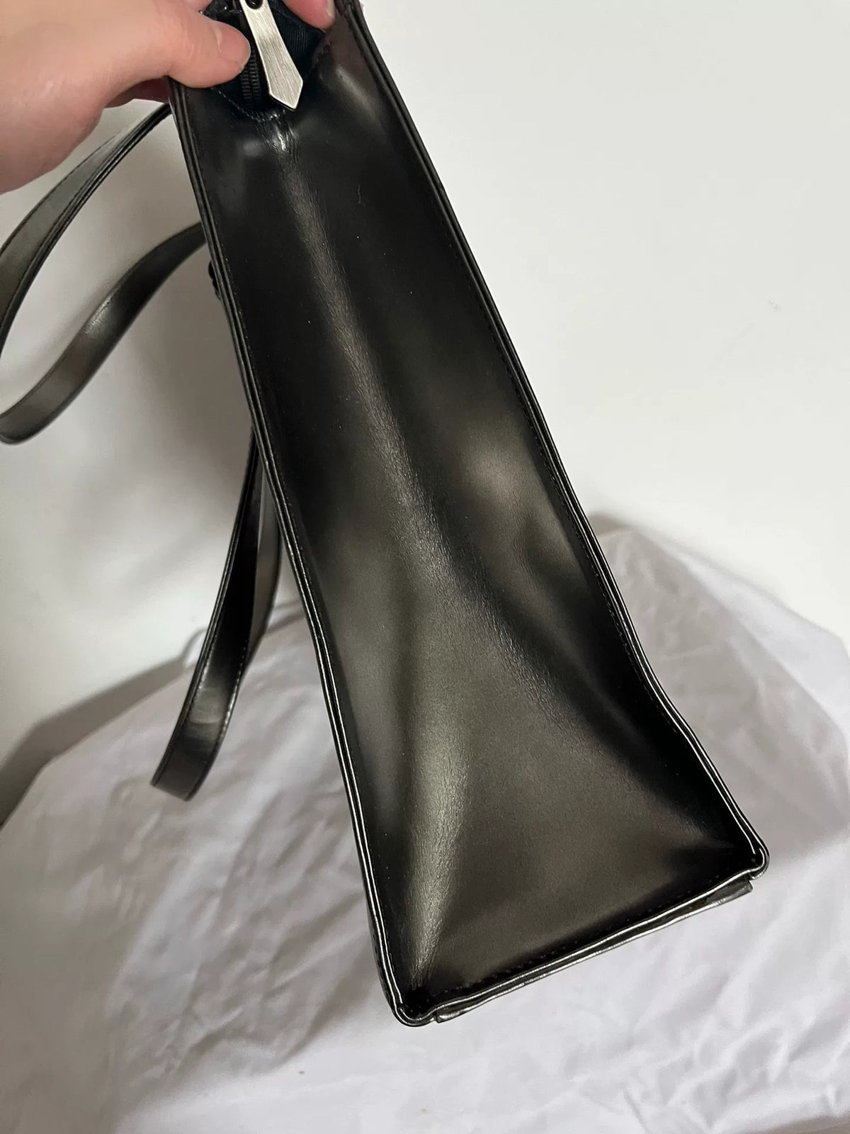 Jean Paul Gaultier Gun Flower Rose Silver Handbag