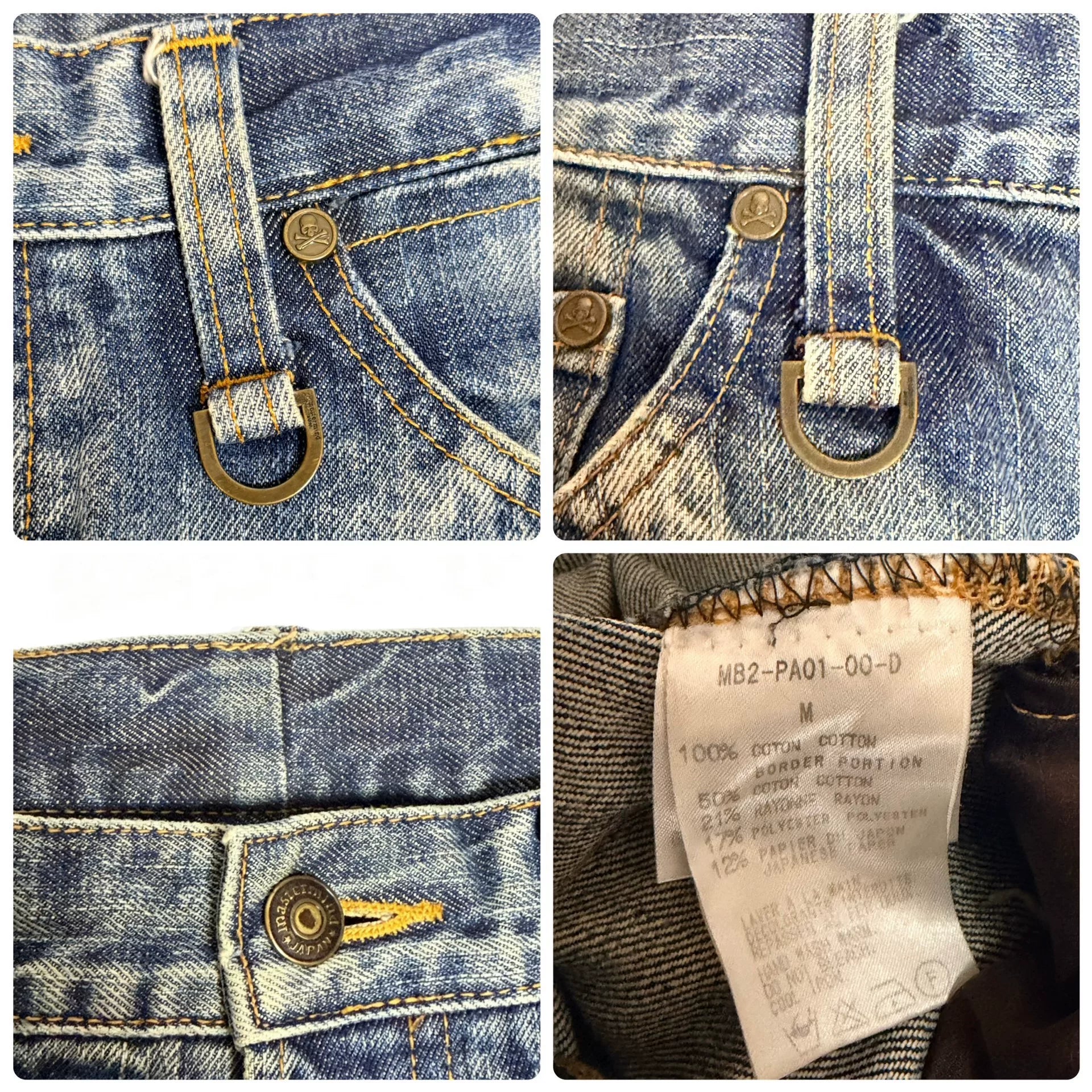 Mastermind Japan 12AW Mainline Blue 505 Jeans