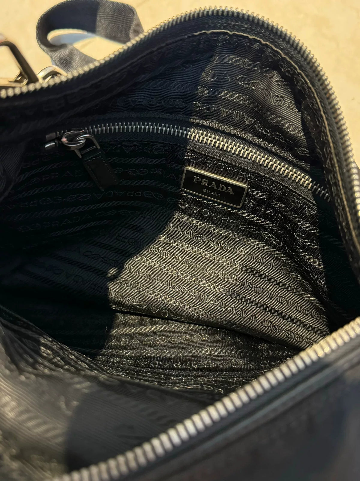 Prada sports red label sporty crossbody bag