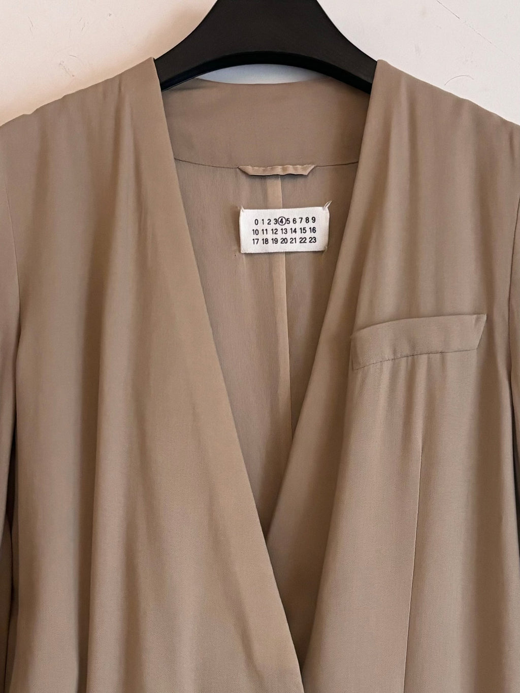 Maison Martin Margiela | SS2011 Lightweight Gauze Collarless Coat