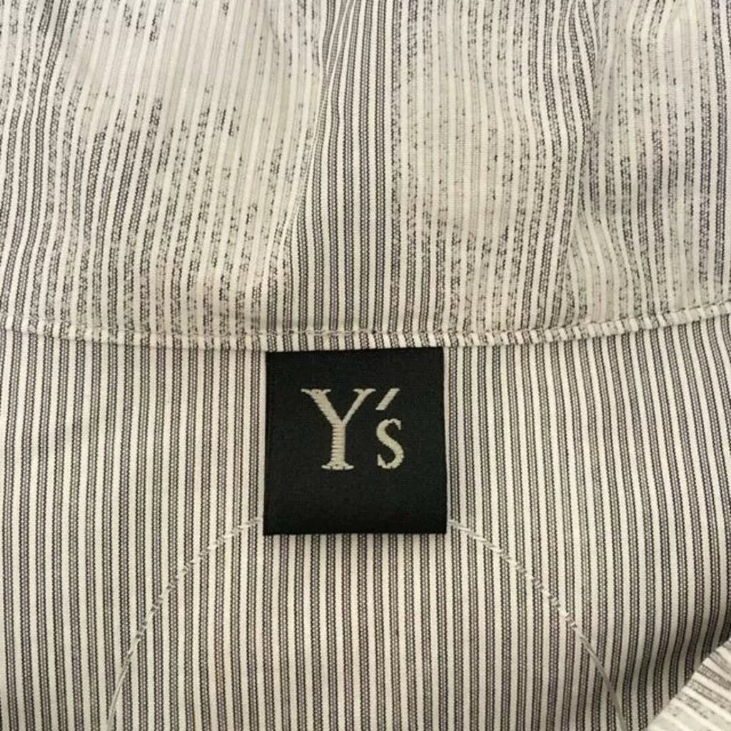 Yohji Yamamoto Striped Bow-Tie Collar Shirt