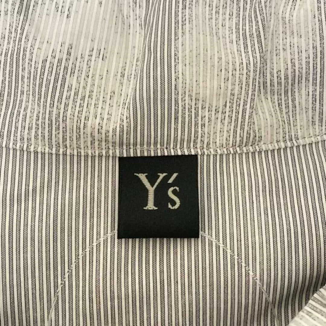 Yohji Yamamoto Striped Bow-Tie Collar Shirt