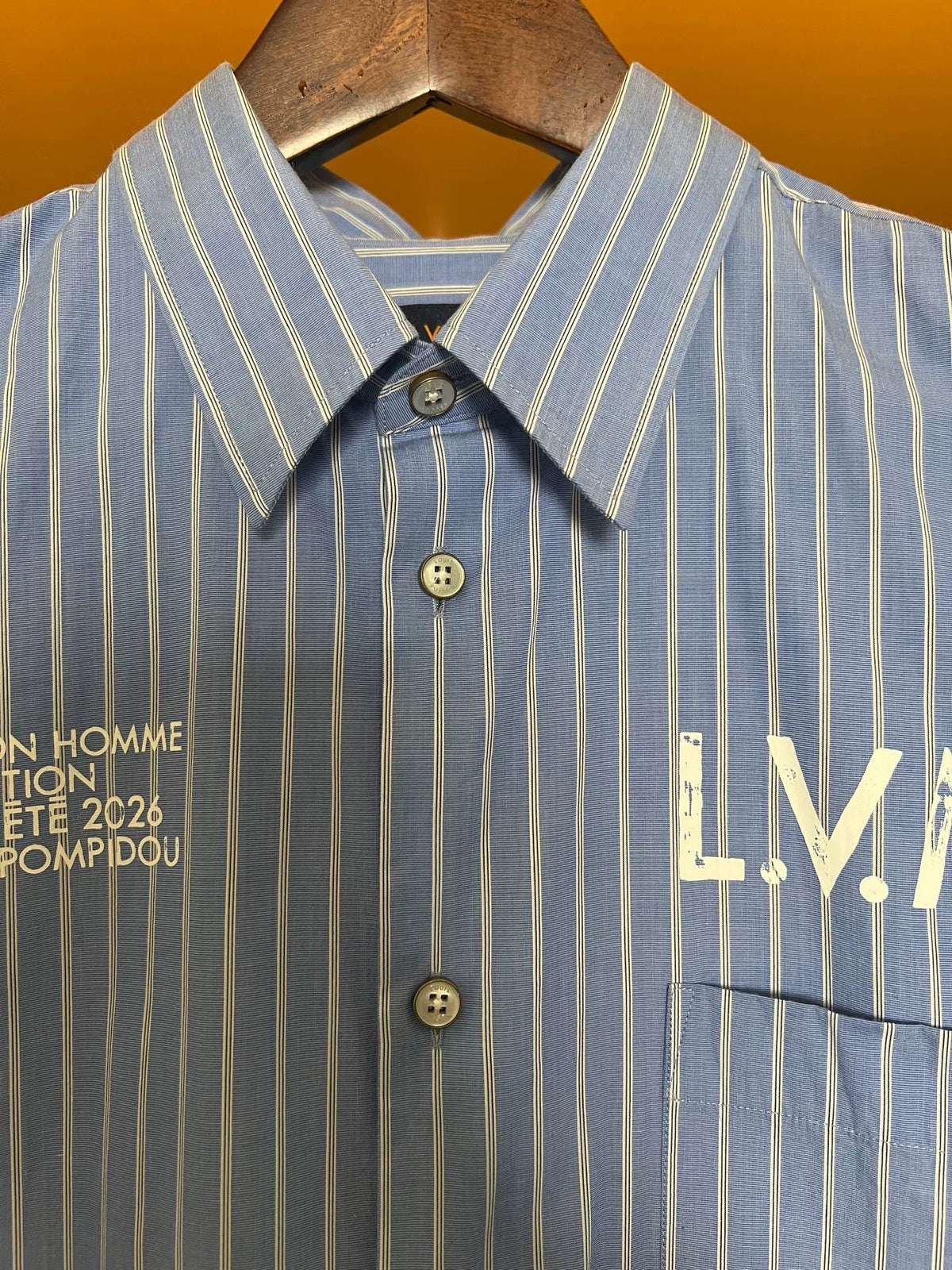Louis Vuitton Mother-of-Pearl Button Shirt