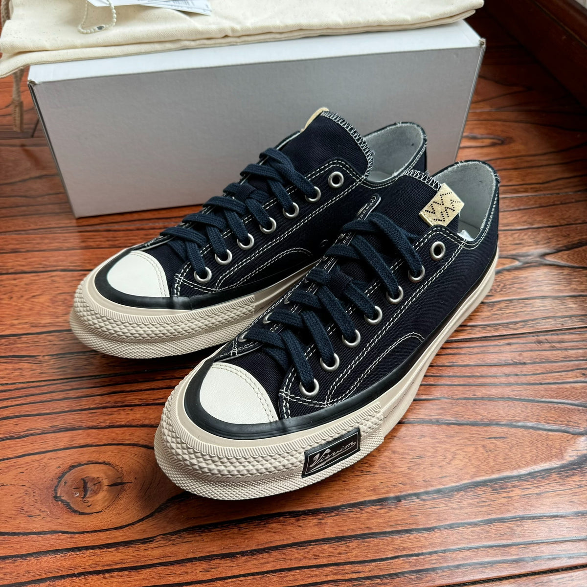 Visvim 25ss SKAGWAY LO CANVAS Thin-sole Canvas Shoes