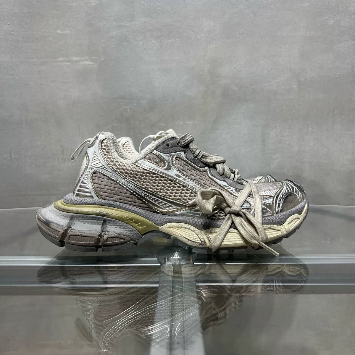 Balenciaga 3XL Beige Dad Shoes Sneakers