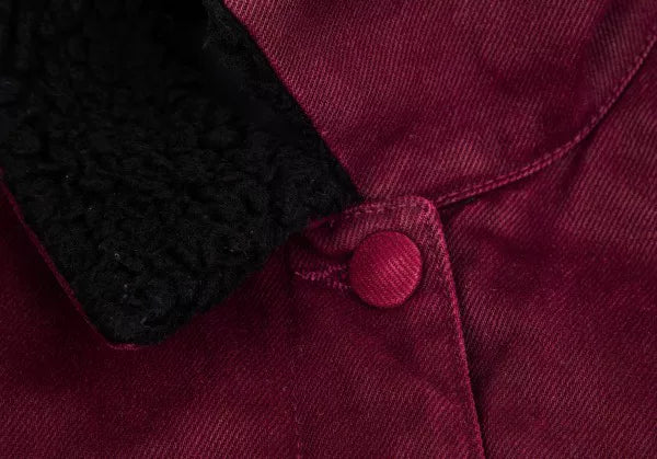 Jean Paul Gaultier Burgundy Padded Jacket
