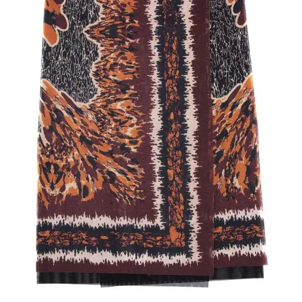 Jean Paul Gaultier Vintage Brown Floral Mesh Skirt
