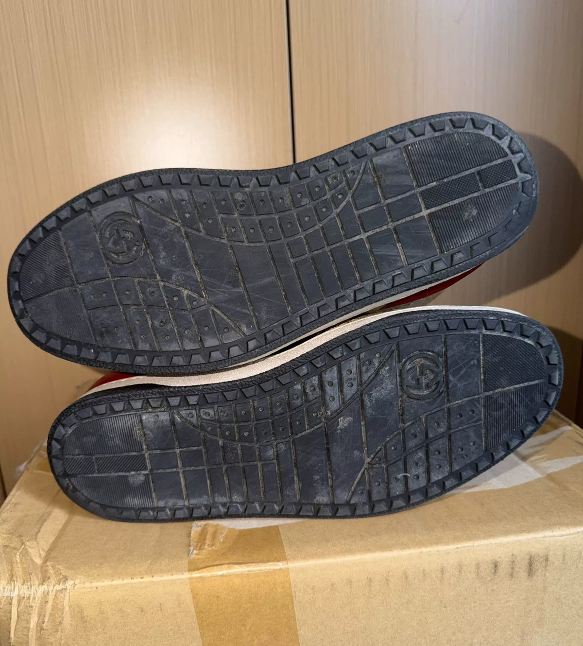 gucci snake print Panel Silver boots