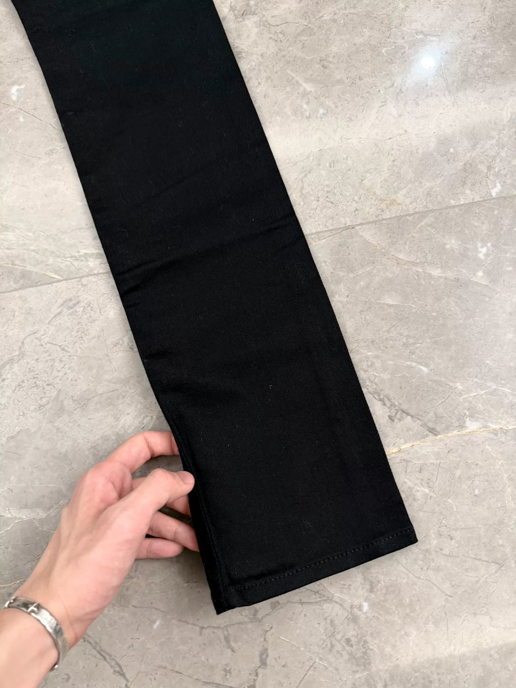 Celine Black Straight-Leg Denim Jeans