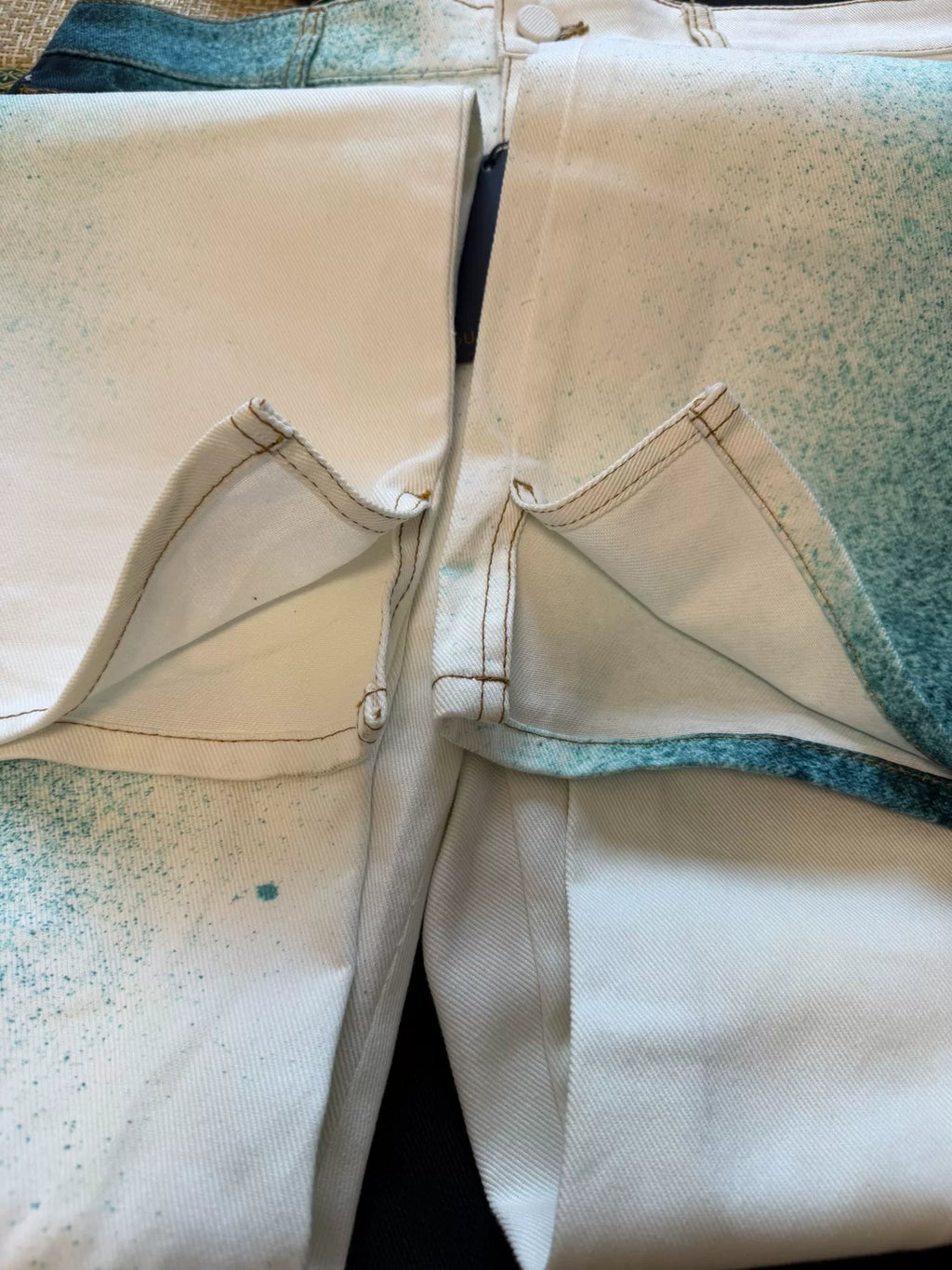 Louis Vuitton Inkjet Starry Sky Denim Jeans