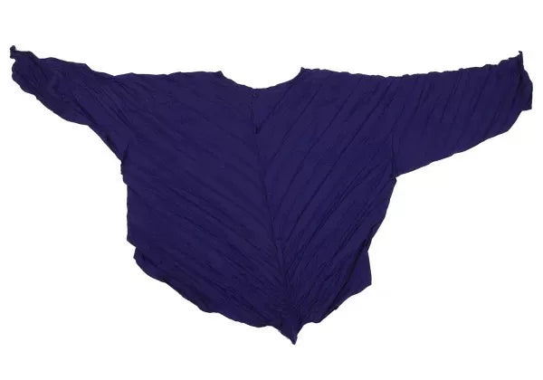 Issey Miyake Vintage Purple Pleated Top