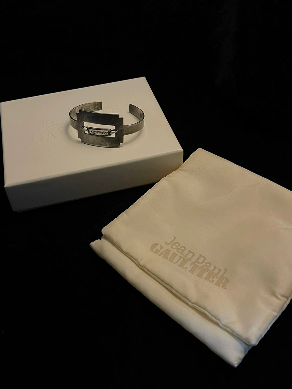 Jean Paul Gaultier Blade Sterling Silver Bracelet