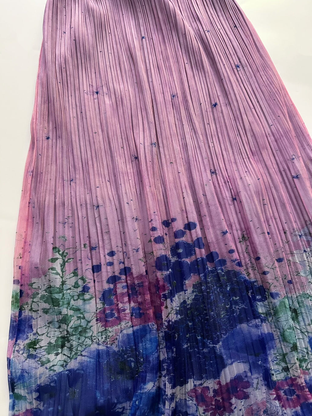 Issey Miyake Midi Purple Skirt