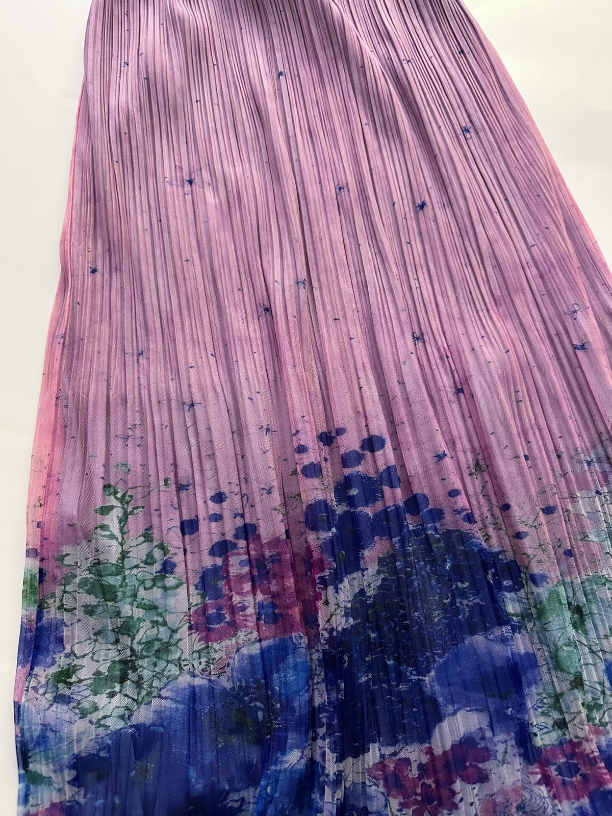 Issey Miyake Midi Purple Skirt