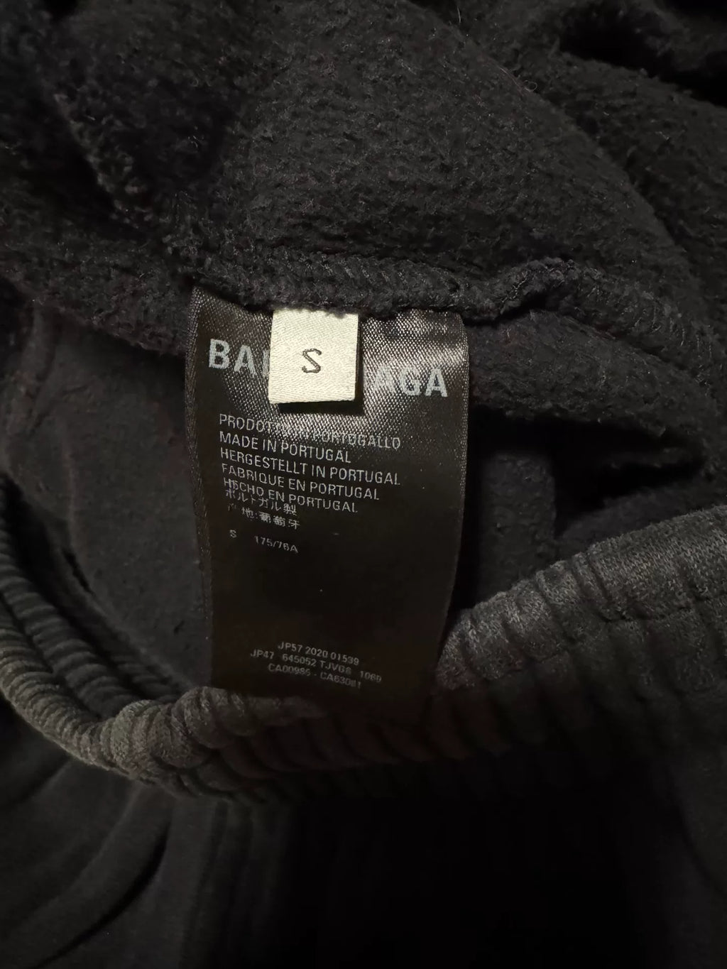 Balenciaga Heavy Cotton Washed Cargo Pants