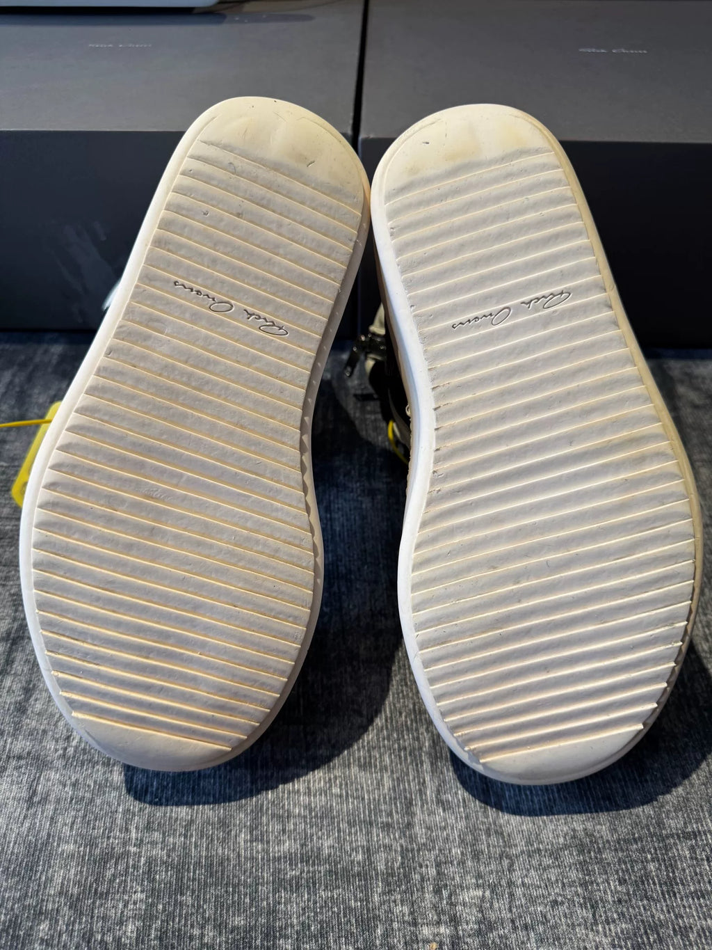 Rick Owens Inverted-Triangle Sneakers