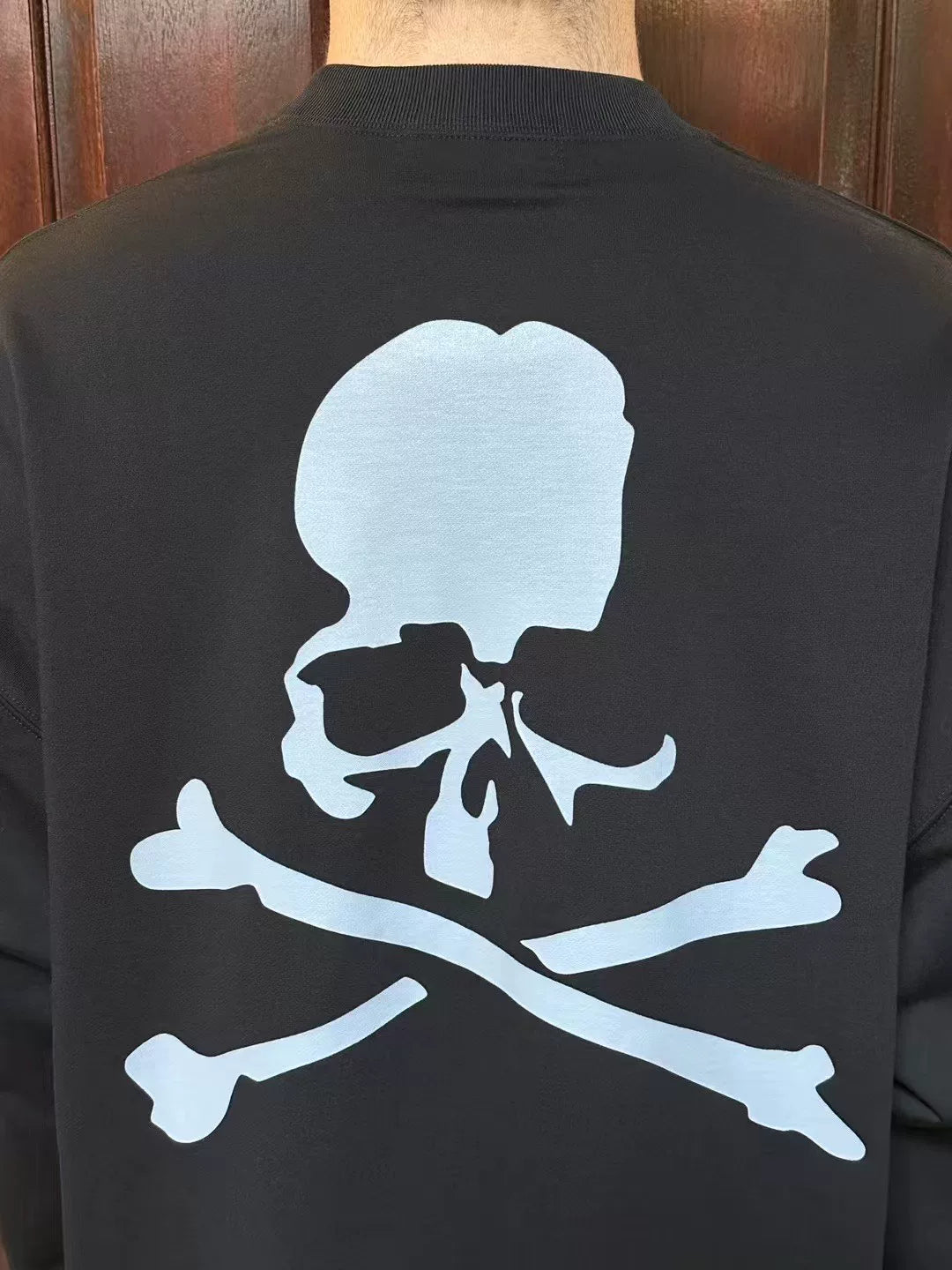 mastermind Japan SS25 Black Boxy Logo Sweatshirt
