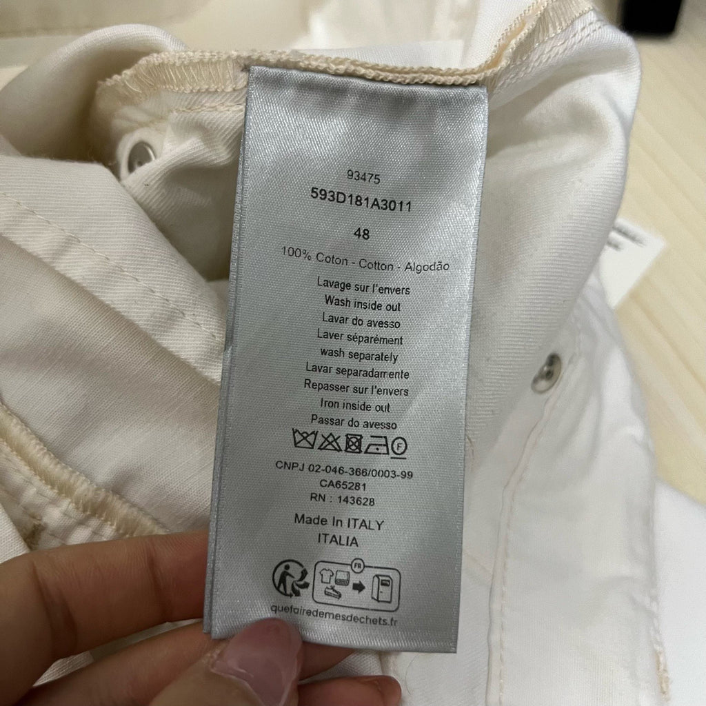 Dior Pocket Utility Straight-Leg Pants