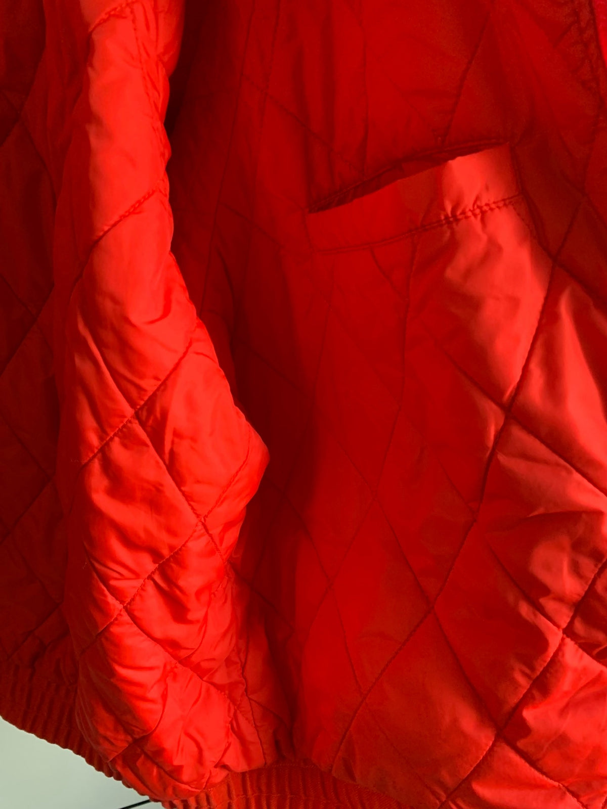 Supreme FW19 Honda Fox Racing Crewneck Red Zip-Up Jacket