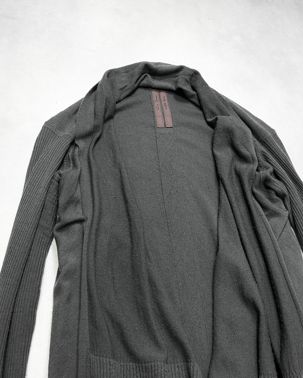 Rick Owens AW13 Wool Drape Knit Sweater