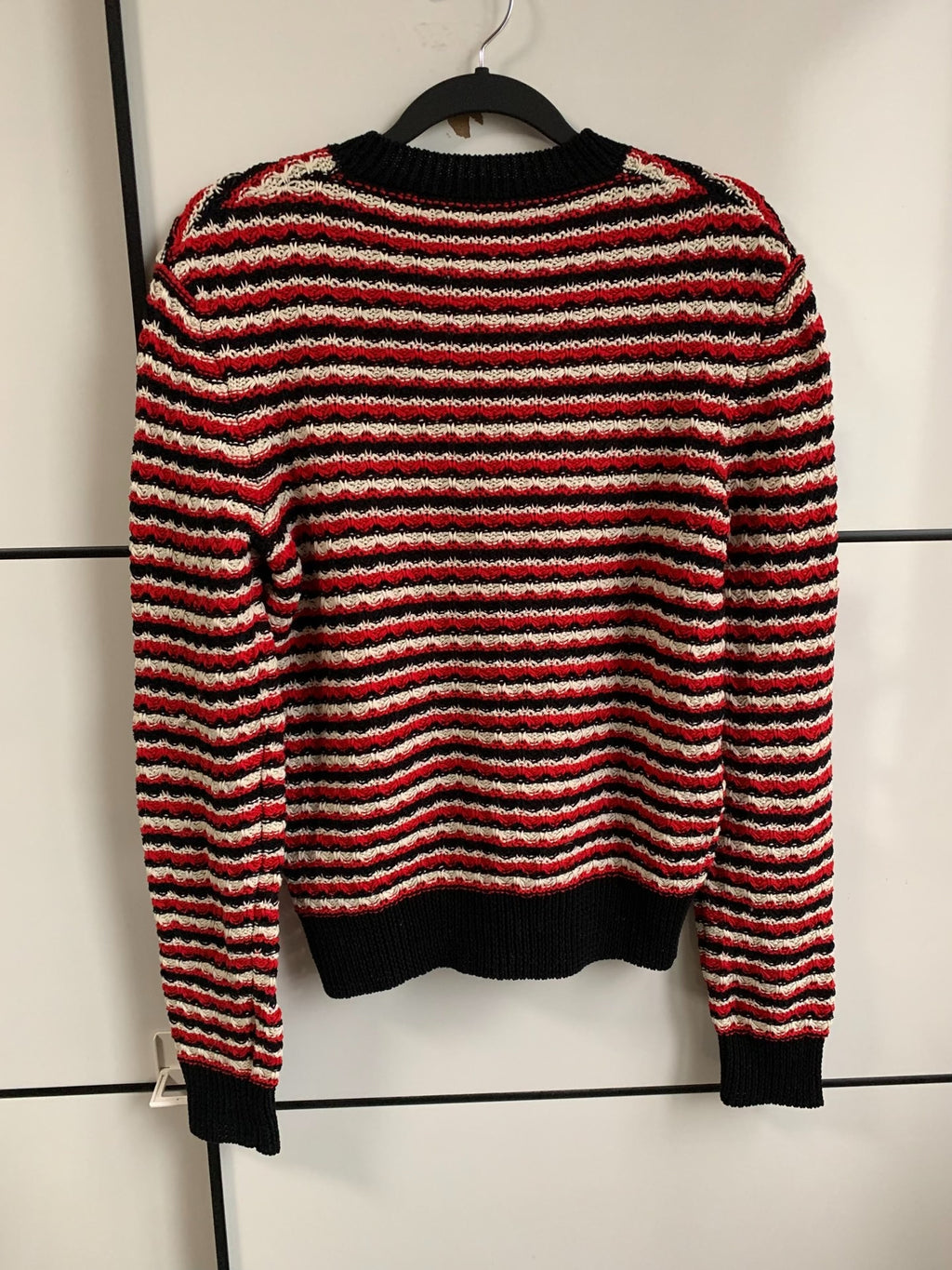 Saint Laurent Striped Knit Sweater