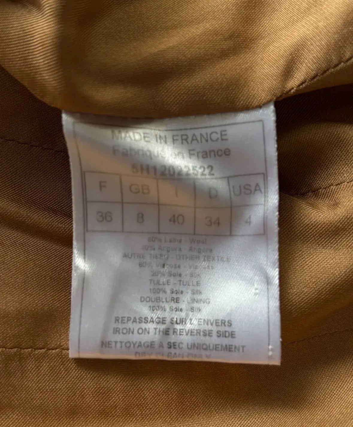 Dior Double-Breasted Wool Coat