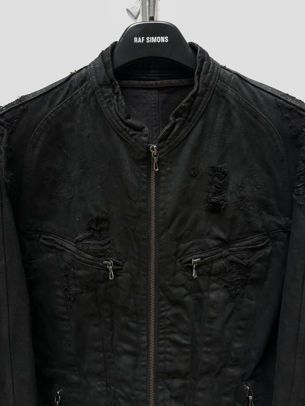 Julius7 FW09 Distressed Denim Jacket