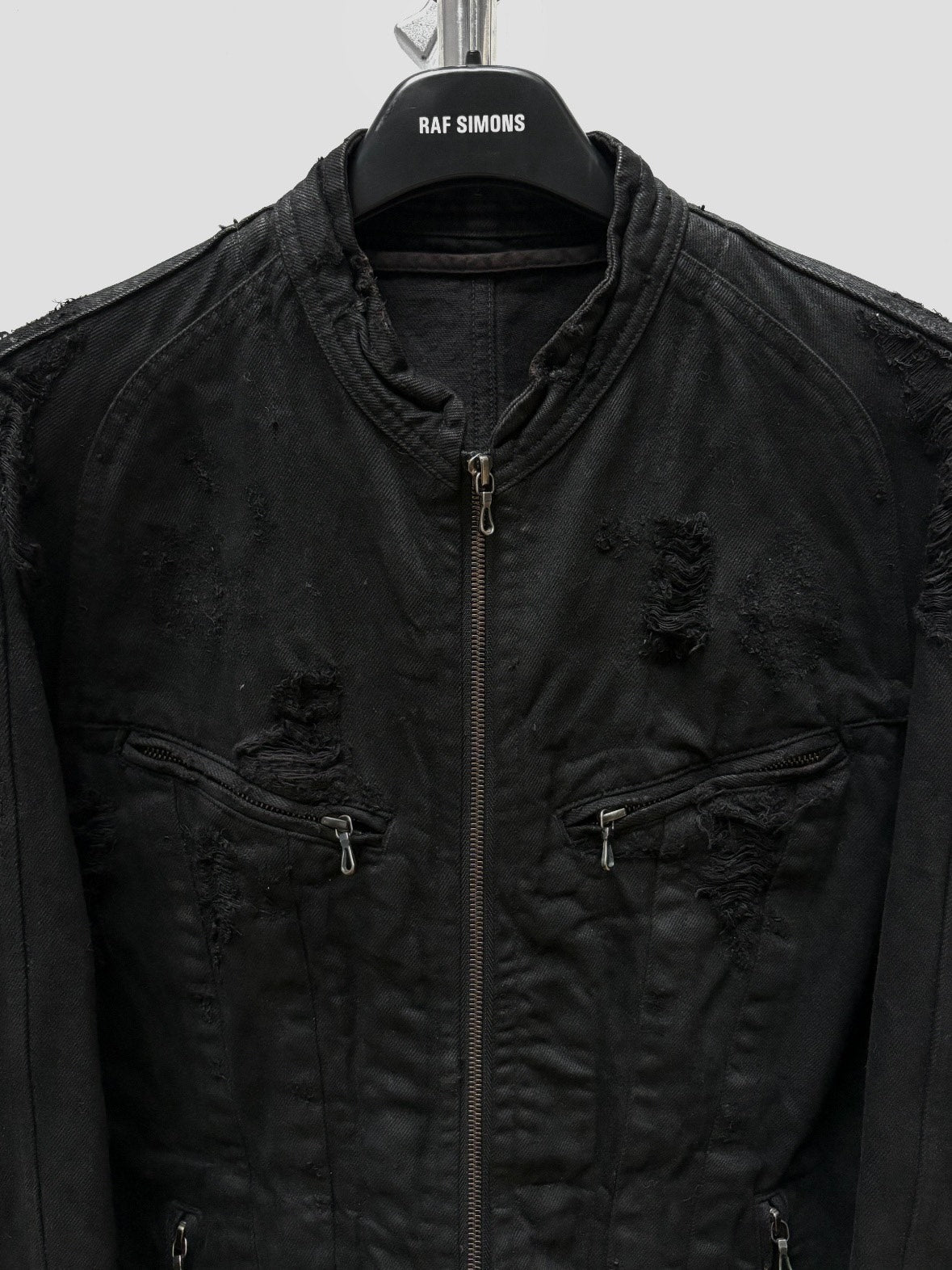 Julius7 FW09 Distressed Denim Jacket