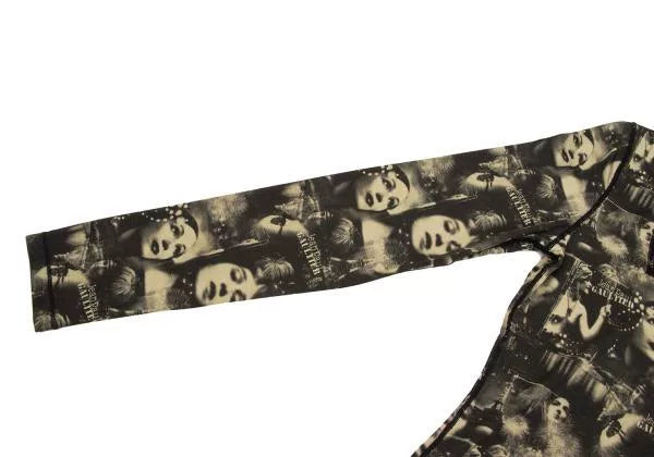 Jean Paul Gaultier Vintage Dark Portrait Top