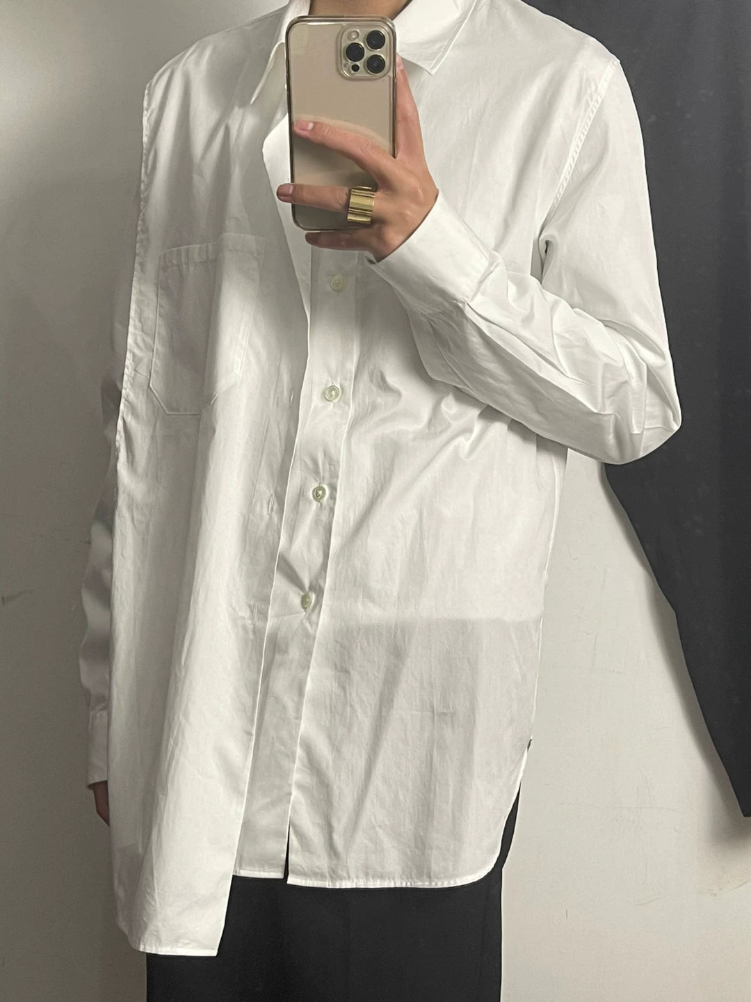 Ann Demeulemeester Asymmetric Shirt