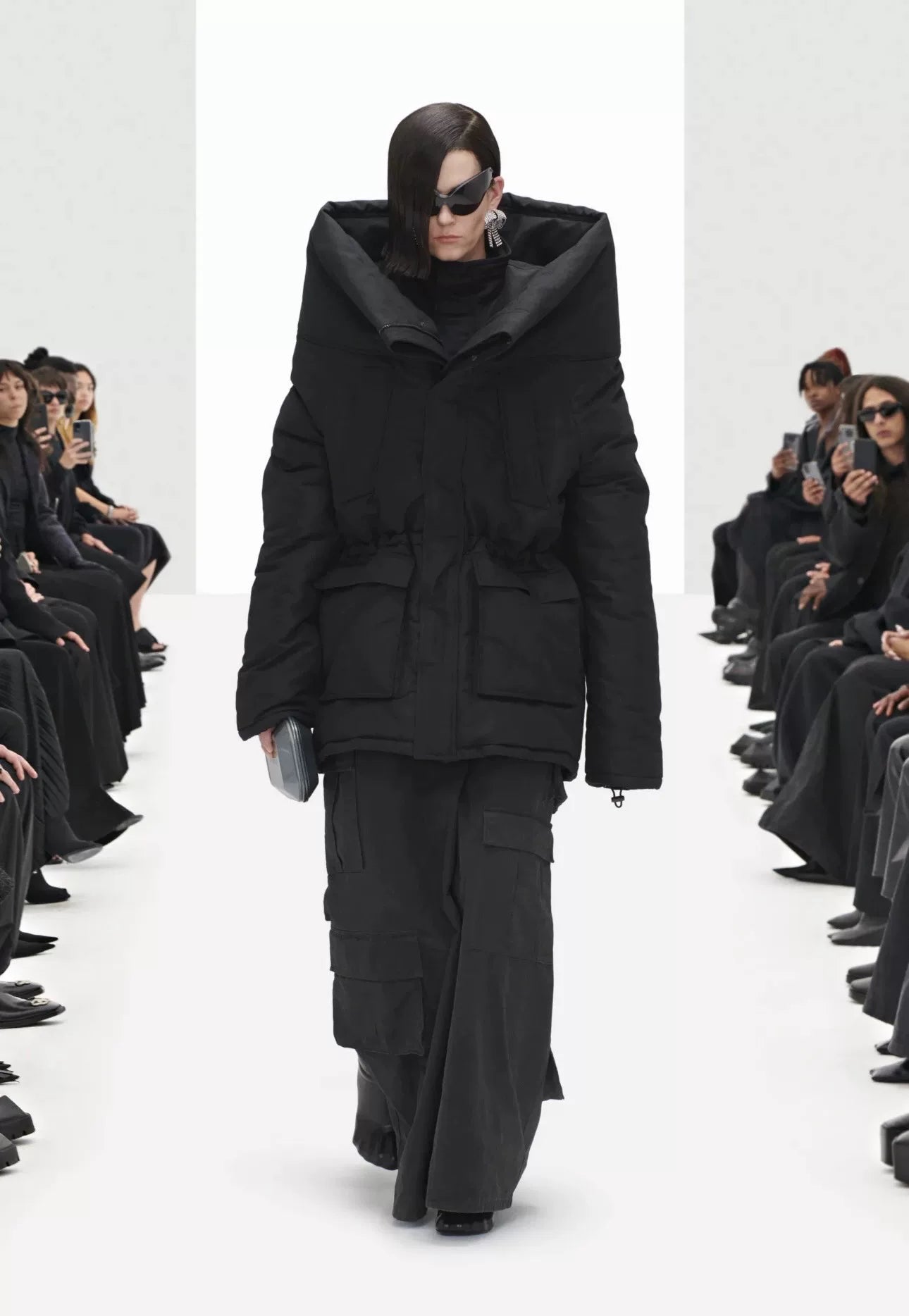 Balenciaga Runway Deconstructed Skirt
