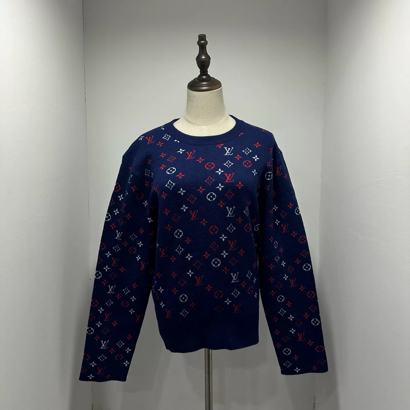 Louis Vuitton Monogram All-Over Print Sweater
