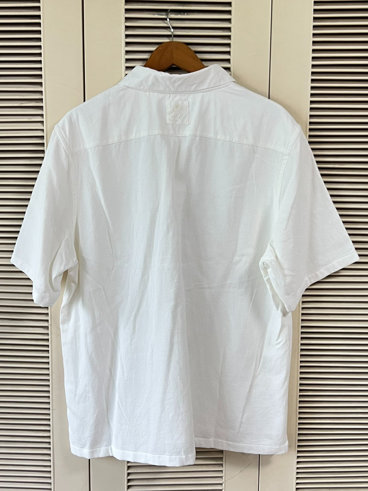 Louis Vuitton Rhinestone Embroidery Short Sleeve Shirt