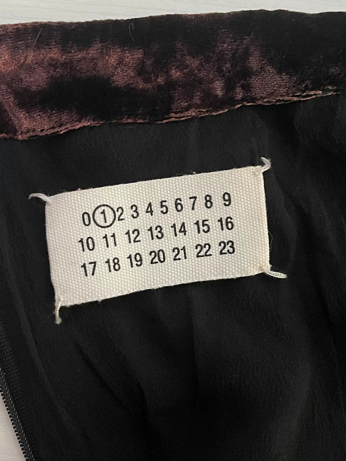 Maison Martin Margiela Red Wine Blackberry · Velvet Skirt