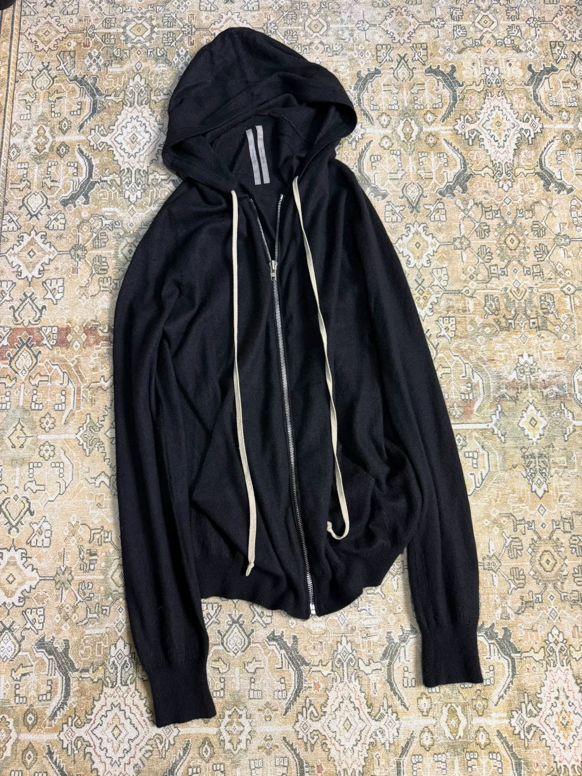 Rick Owens Wool Wizard Hat Coat