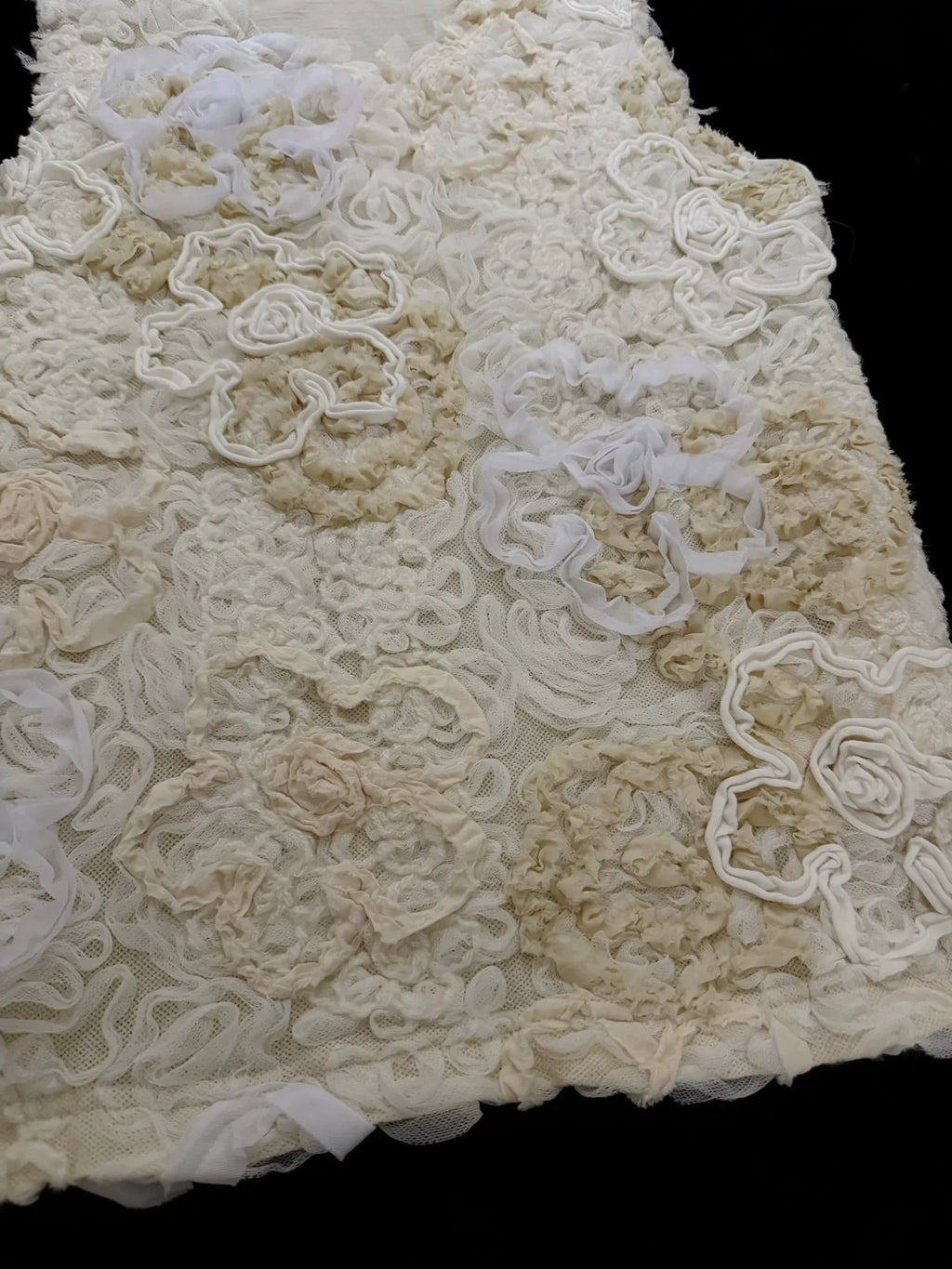 Comme Des Garçons 3D Flower Cotton Vest