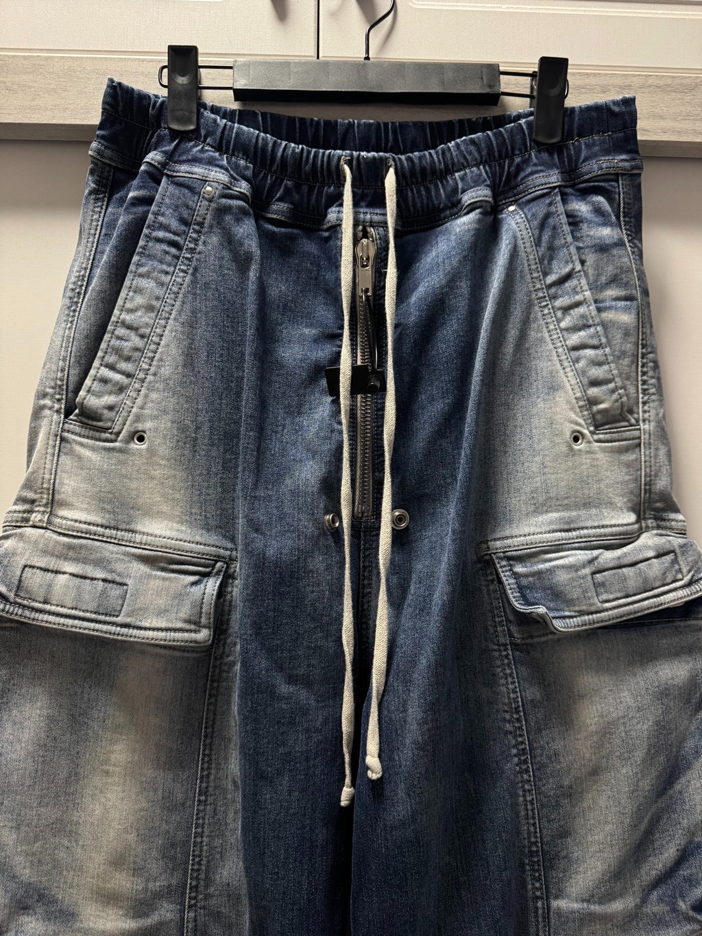 Rick Owens 23SS Bela Cargo Gradient Jeans