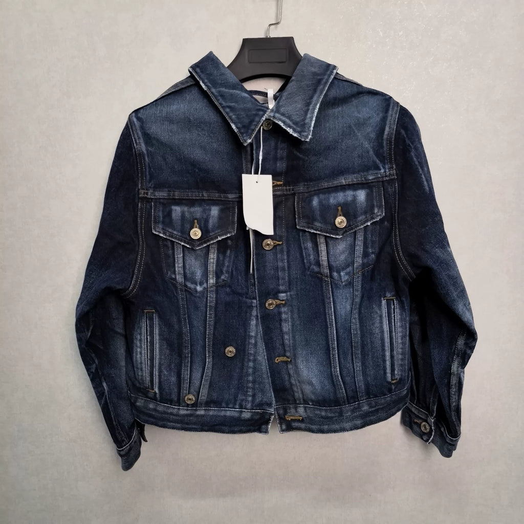 Balenciaga Dark Blue Denim Jacket - Devines
