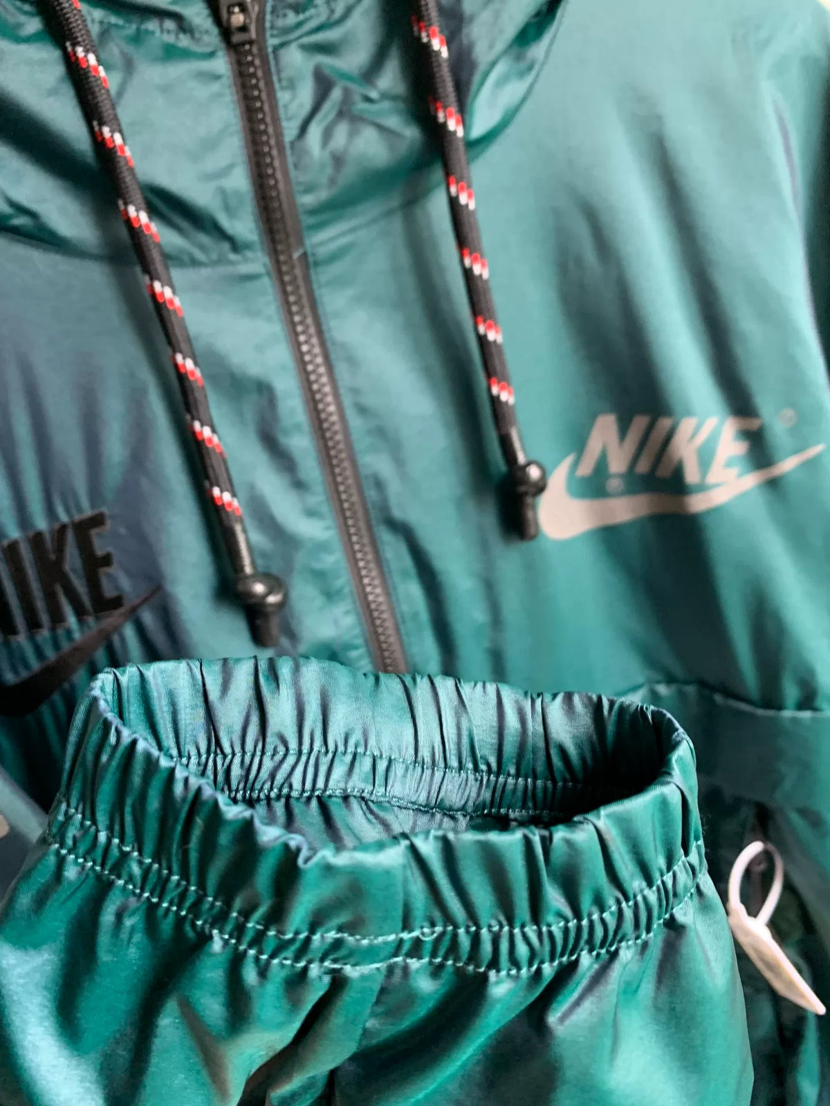 Nike CI5373-340 IT × CPFM Green Hooded Jacket